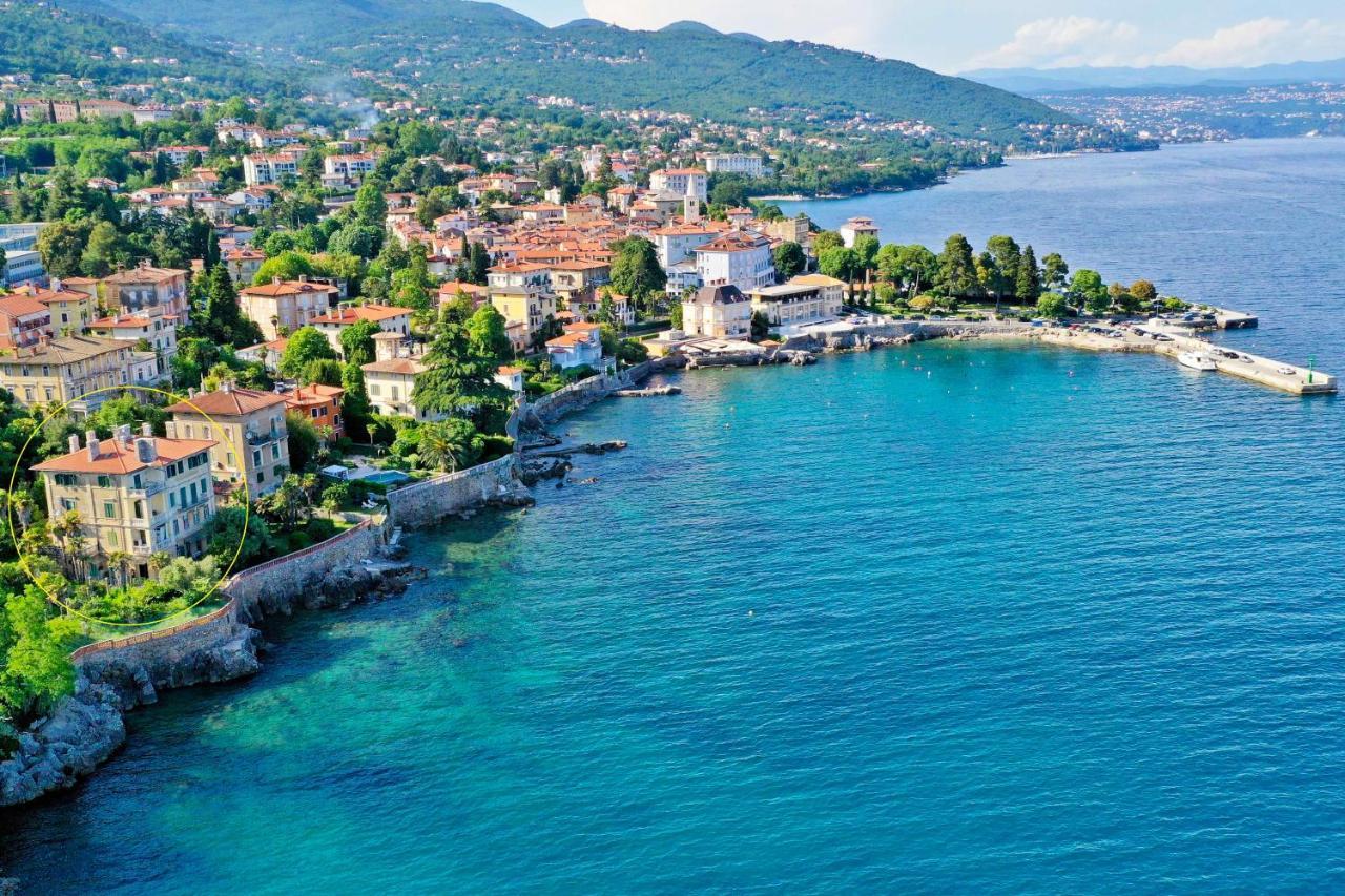 Apartment Carissima-Direct On Sea, Lovran-Opatija Dış mekan fotoğraf